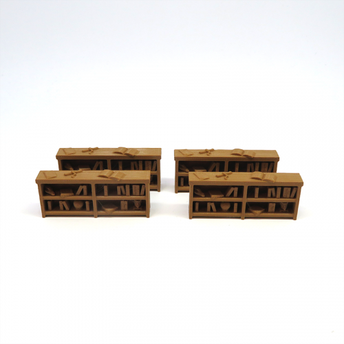 Bookcases for Gloomhaven - 4 Pieces