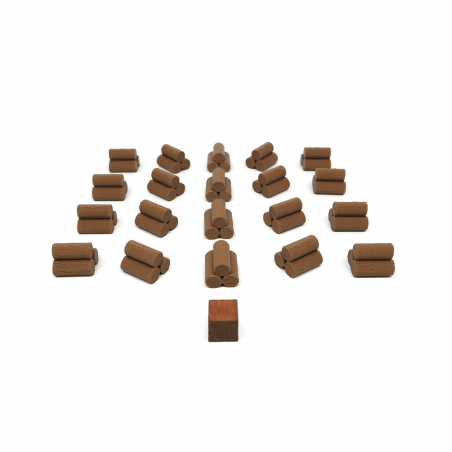 Resource Tokens for Cooper Island - 100 pieces