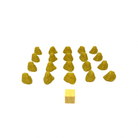 Resource Tokens for Cooper Island - 100 pieces