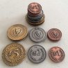 Metal Coins for Viticulture - 72 pieces