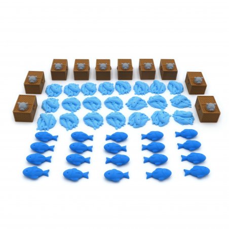 Upgrade Kit for Isle of Cats - 52 Pieces