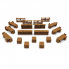 Scenery Update Pack for Gloomhaven to Jaws of the Lion - 69 Pieces