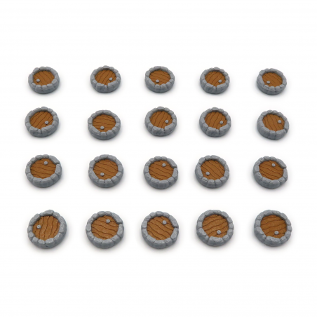 Occupied Tokens for Everdell - 20 Pieces