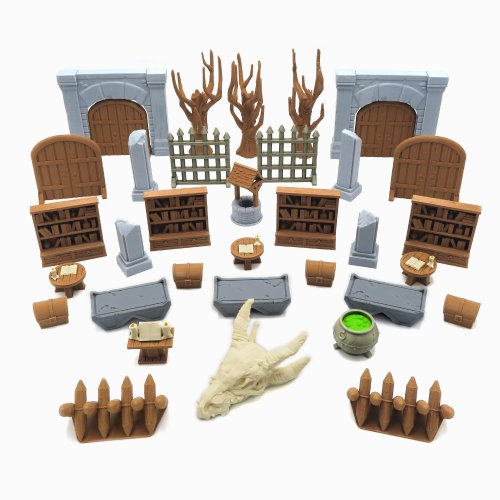 Full Scenery Pack for Descent: Legends of the Dark - 35 Pieces