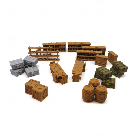 Full Scenery Pack for Gloomhaven - 139 pieces