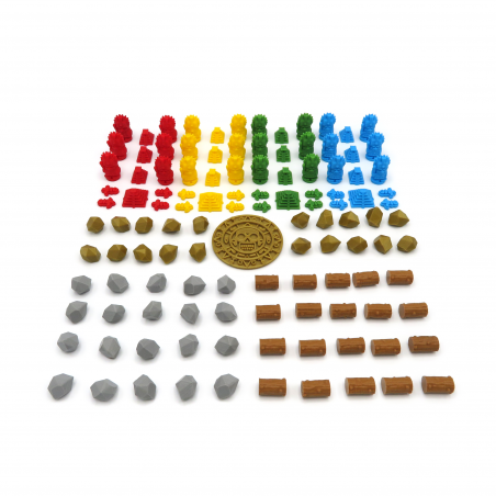 Upgrade kit for Tzolk'in / Tzolkin - 117 pieces