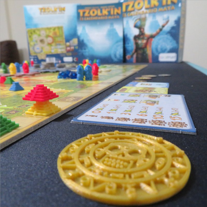 Pack Completo para Tzolk #39 in / Tzolkin 117 Piezas