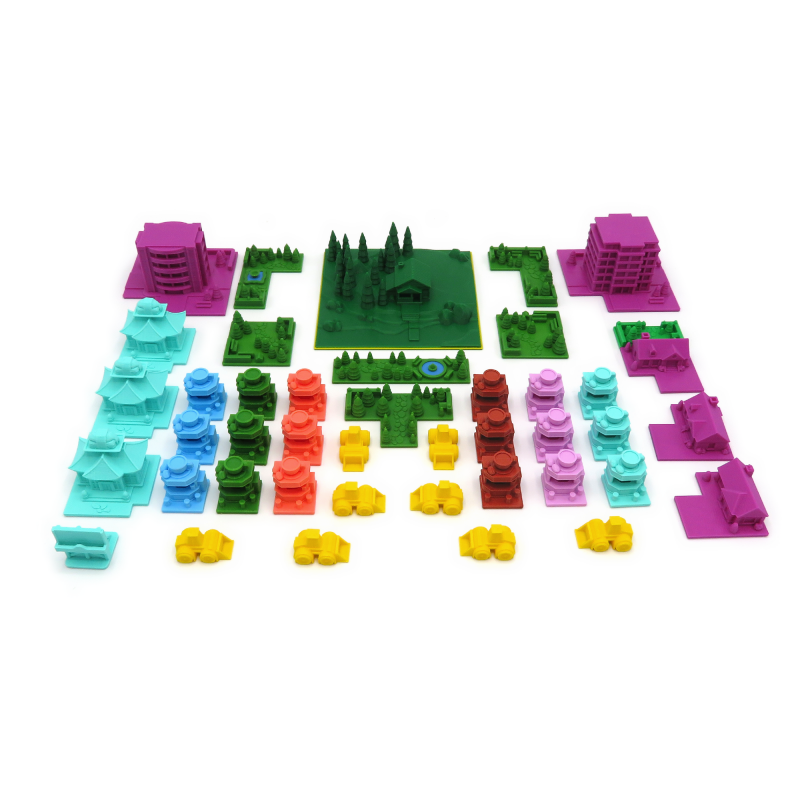 3D Printed Upgrade Kit for Food Chain Magnate: The Ketchup Mechanism (43 pieces)