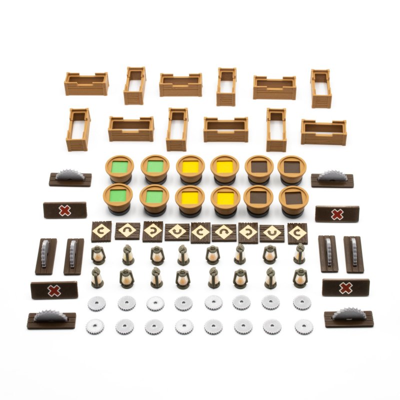 3D Printed Upgrade Kit for Woodcraft (77 pieces)
