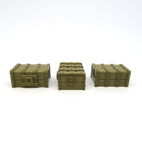 Goal Treasure Chests for Gloomhaven - 5 pieces