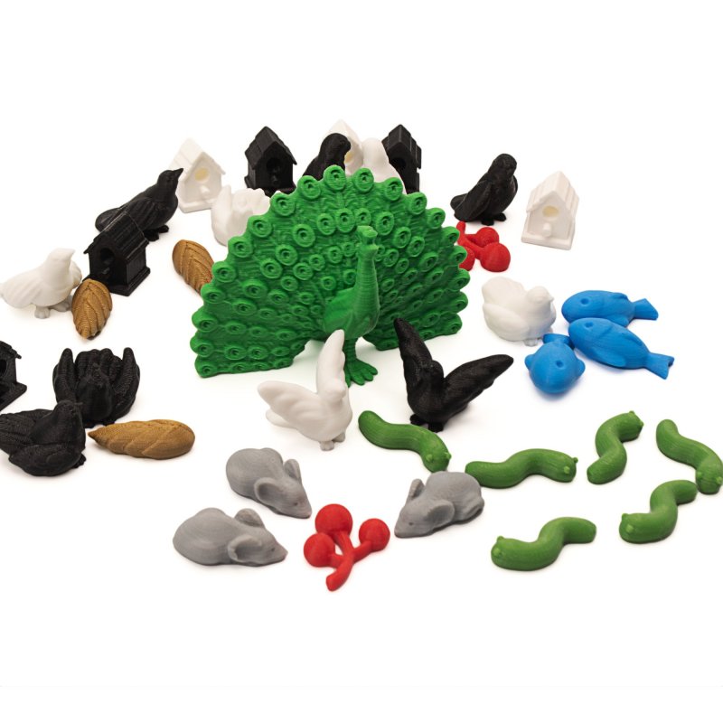 Upgrade Kit for Wingspan Asia 127 Pieces