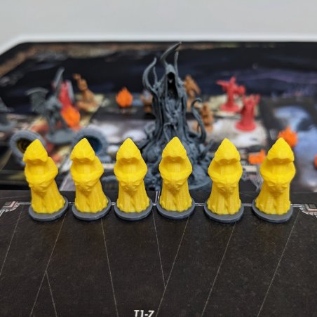 Elder Ones Tokens for Cthulhu: Death May Die - 21 Pieces