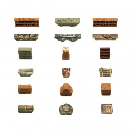 Furniture Pack for Frosthaven - 39 pieces