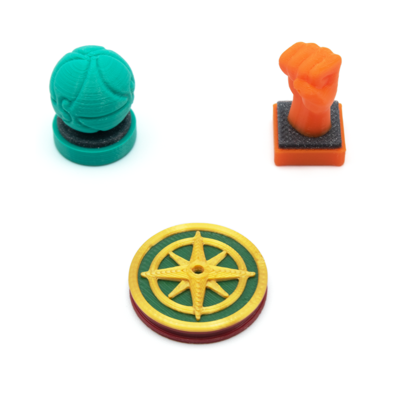 Upgrade Kit for Expeditions 59 Pieces Board Game Accessories and Tokens