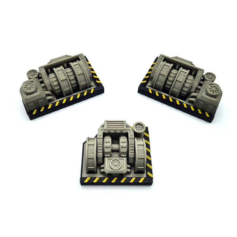 Engines for Nemesis. Board game accessories, upgrades and tokens