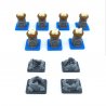 Deluxe components for Root board game. Eyrie dynasties roost buildings 3D and vagabond ruins