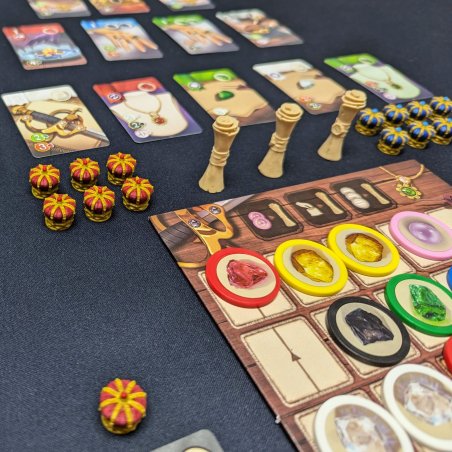 Tokens de coronas compatibles con Splendor Duel. Accesorios y componentes de mejora para juegos de mesa