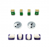 Upgrade components for board game SETI. Energy tokens, solar system rotation tokens and exofossil pieces