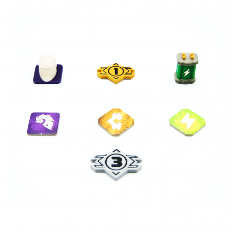 Accesorios de mejora para el juego de mesa SETI