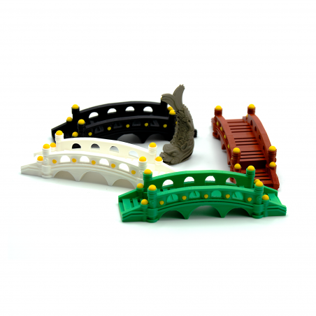 Deluxe upgrade set for The White Castle. 3D bridges and Round Marker miniature