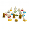 Set completo de tokens 3D de animales para Harmonies, accesorio de mejora compatible con el juego de mesa