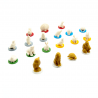 Set completo de tokens 3D de animales para Harmonies, kit de mejora compatible con el juego de mesa