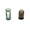 Round marker and Autodestruct token compatible with the board game Nemesis Retaliation.