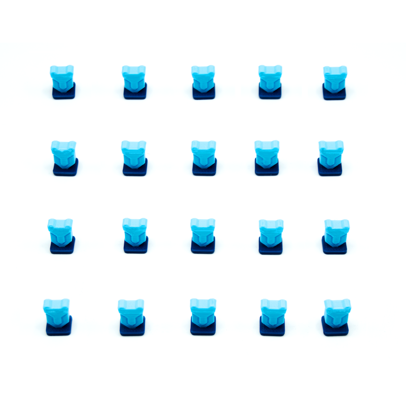 Set de 20 tokens de seguridad compatibles con el juego de mesa Nemesis: Retaliation