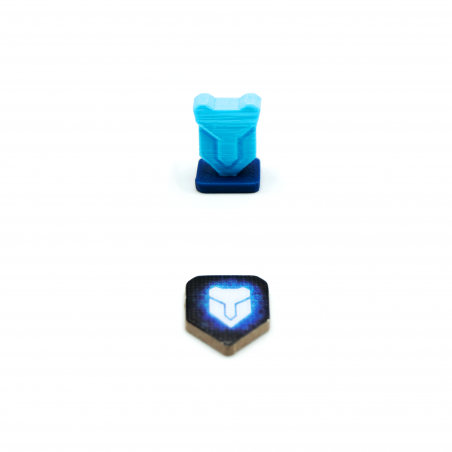 3D printed secure tokens for Nemesis: Retaliation tabletop game