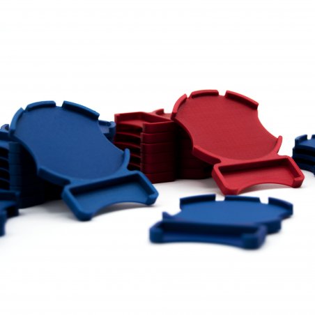 Character Token & Name Tag Trays for Blood on the Clocktower - 23 Pieces