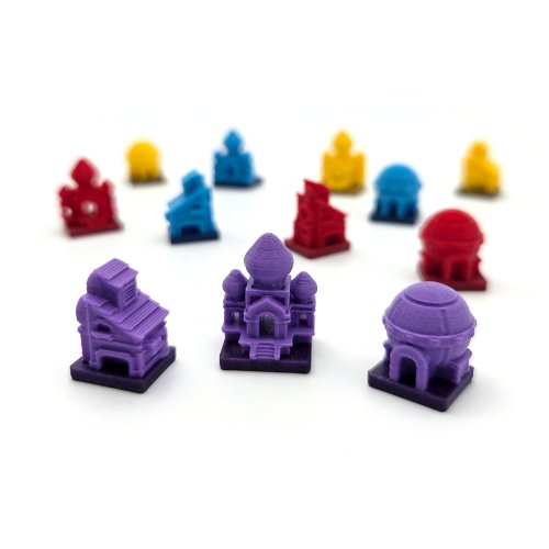 Building set for Recall. Board game upgrade accessory