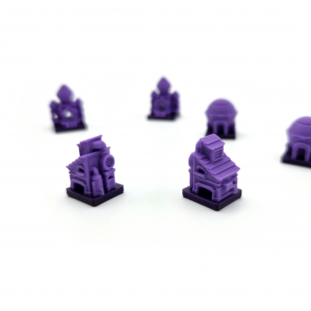 Workshop 3D miniatures for the board game Recall