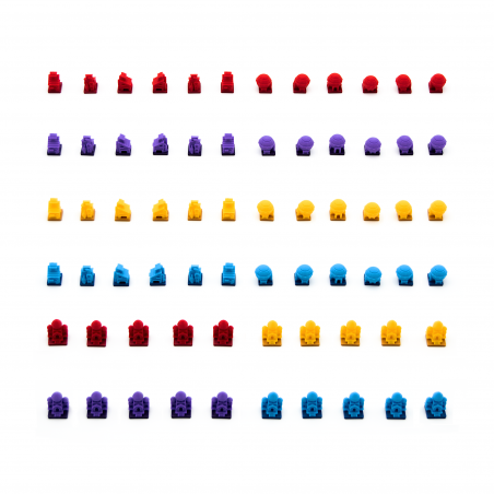 Kit de mejora para Recall. Miniaturas de edificios 3D