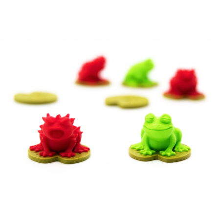 Tokens de enclave pacífico y beligerante para The Lilypad Diaspora de Root The Homeland expansion