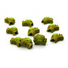12-Piece set of 3D Frog Clearing Markers compatible with Root Homeland