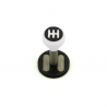 White Gear Lever for Heat: Rocky Roads Expansion - 1 Piece