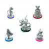 Wonderland’s War miniature bases small and large sizes for board game miniatures