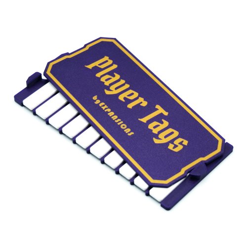 Estuche para etiquetas de nombre para Blood on the Clocktower con capacidad para 20 fichas