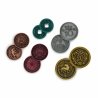 Metallic coins for Scythe & Expeditions board games by Stonemaier