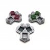Carrier miniatures for Voidfall board game. Compatible upgrade accessory with 116 3D pieces