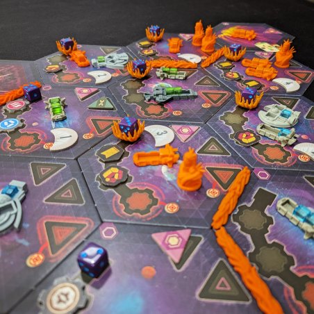 Pack de Mejora para Voidfall - Miniaturas 3D de Naves y Voidborn - 116 Piezas