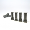 Stone Pillars for Gloomhaven - 6 pieces