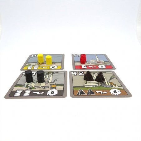 Resource Tokens for Power Grid - 84 pieces