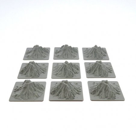 Mountain Tiles for Carson City - 9 pieces