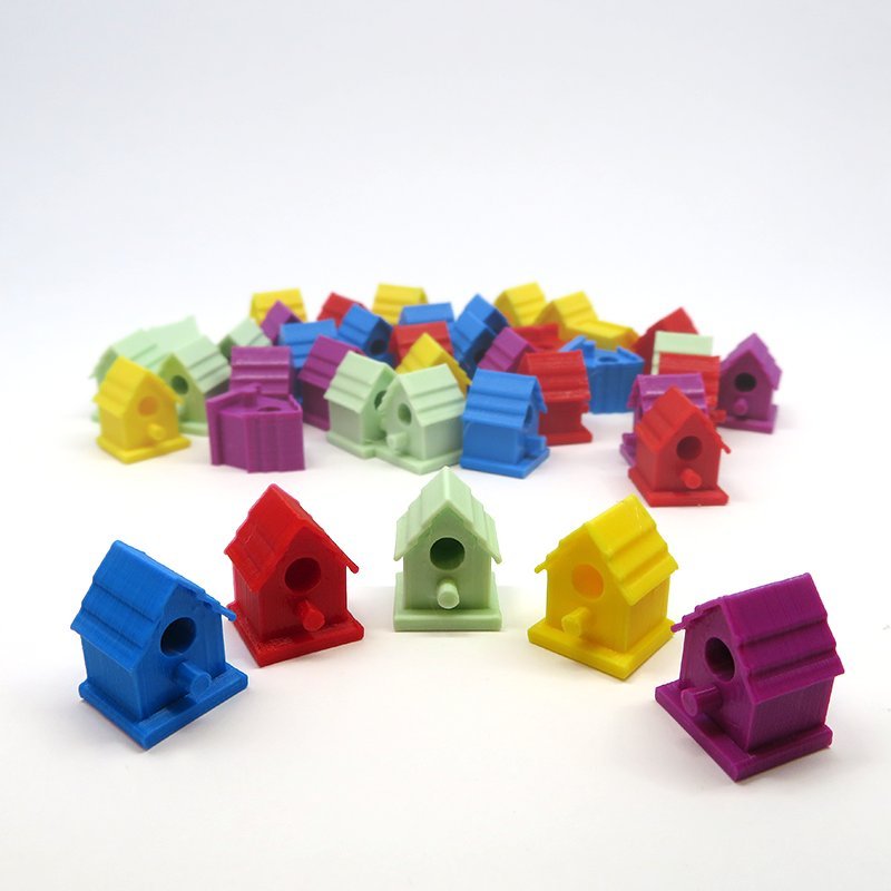 Birdhouse tokens for Wingspan - 40 pieces